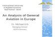 An Analysis of General Aviation in Europe