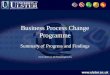 Business Process Change Programme
