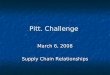 Pitt. Challenge