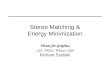 Stereo Matching & Energy Minimization