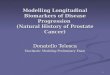 Modelling Longitudinal Biomarkers of Disease Progression  (Natural History of Prostate Cancer)