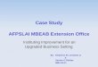 Case Study AFPSLAI MBEAB Extension Office