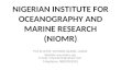 NIGERIAN INSTITUTE FOR OCEANOGRAPHY AND MARINE RESEARCH (NIOMR)
