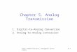 Chapter 5. Analog Transmission