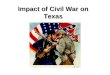 Impact of Civil War on Texas