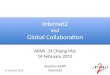 Internet2 and Global Collaboration