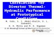 Correlations for Divertor Thermal-Hydraulic Performance at Prototypical Conditions