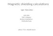 Magnetic shielding calculations