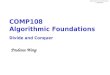 COMP108 Algorithmic Foundations Divide and Conquer