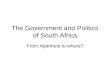 The Government and Politics of South Africa