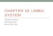 Chapter  18: Limbic  System