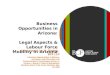 Business Opportunities in  Arizona : Legal Aspects & Labour Force Mobility in Arizona
