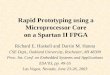 Rapid Prototyping using a Microprocessor Core on a Spartan II FPGA