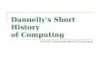 Dannelly's Short History of Computing
