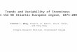 Trends and Variability of Storminess  in the NE Atlantic-European region, 1874-2007