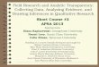 Short Course #2 APSA 2013 Instructors: Diana Kapiszewski , Georgetown University