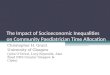 The Impact of Socioeconomic Inequalities on Community Paediatrician Time Allocation