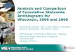 Analysis and Comparison of Cumulative Statewide Antibiograms for Wisconsin, 2006 and 2008
