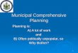 Municipal Comprehensive Planning