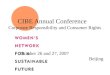 CIBE Annual Conference