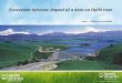 Ecosystem Services: impact of a dam on Opihi river photo  -  Opuha Water Partnership