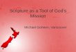Scripture as a Tool of God’s Mission