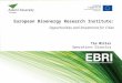 European Bioenergy Research Institute: Opportunities and Investment for Cities