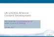 UK LOCKSS Alliance: Content Development