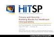 Privacy and Security –  Building Blocks for Healthcare Interoperability