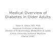 Medical Overview of Diabetes in Older Adults