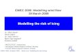 EWEC 2009: Modelling wind flow  19 March 2009 qua
