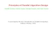 Principles of Parallel Algorithm Design
