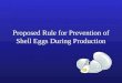 Proposed Rule for Prevention of Shell Eggs During Production