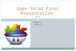 Game Salad Final Presentation
