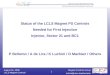 Status of the LCLS Magnet PS Controls Needed for First Injection Injector, Sector 21 and BC1