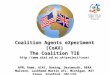 Coalition Agents eXperiment (CoAX) The Coalition TIE aiai.ed.ac.uk/project/coax
