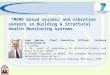 “MEMS based seismic and vibration sensors in Building & Structural Health Monitoring systems”