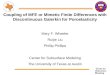 Coupling of MFE or Mimetic Finite Differences with Discontinuous Galerkin for Poroelasticity