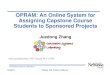 OPRAM: An Online System  f or Assigning Capstone Course Students to Sponsored Projects