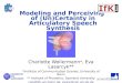 Modeling and Perceiving  of (Un)Certainty in Articulatory Speech Synthesis
