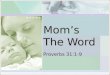 Mom’s The Word