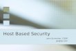Host Based Security