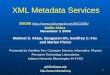 XML Metadata Services