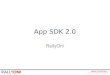 App SDK 2.0