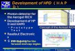 Development of HPD （ＨＡＰＤ）