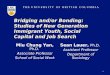 Bridging and/or Bonding:  Studies of New Generation Immigrant Youth, Social Capital and Job Search