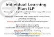 Individual Learning Plan ILP
