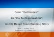 From  “Bottleneck”  To  “Go To Organization”: An EQ Based Team Building Story