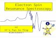 Electron Spin Resonance Spectroscopy