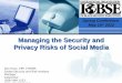 Managing the Security and  Privacy Risks of Social Media